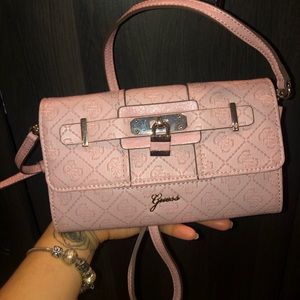 Baby Pink Guess Crossbody